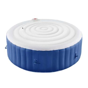 Imagem de Capa Inflável para Banheira de Hidromassagem de 5,4 Pés, Tampa de Economia de Energia para Banheira de Hidromassagem Redonda, Banheira de Hidromassagem Spa Cobertura de Bolha