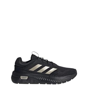 Imagem de adidas Tênis feminino Cloudfoam Comfy, Preto/champanhe metálico/branco, 37