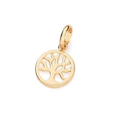 Imagem de Pingente banhado ouro 3x 24k 18k e 22k  feminino árvore da vida romman