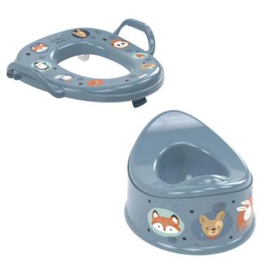 Imagem de Kit Urinol Assento Redutor Infantil Penico Mictório Troninho Variações