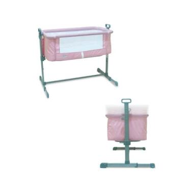 Imagem de Berço Lateral Acoplado Side by Side Co Sleeper Baby Style, Rosa