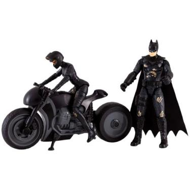 Imagem de Boneco The Movie Selina Kyle Chase Mulher-Gato - e Batman com Acessóri