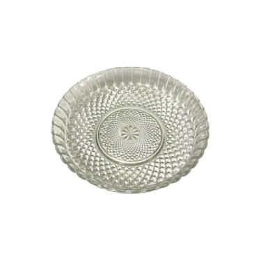 Imagem de Prato de Vidro Fundo Solaris Decorado 29,5 x 5,8 - Wincy