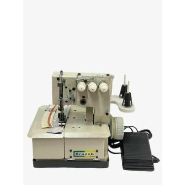 Imagem de Máquina De CosturaSEMI Industrial Bracob Bc26003 Branca 110v