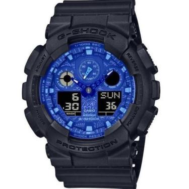 Imagem de Relógio casio g-shock masculino ga-100bp-1adr