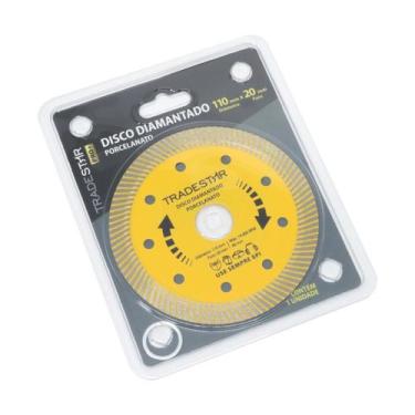 Imagem de Disco Porcelanato Diamantado 110X20Mm 4.3/8 Corte Extra Fino - Tradest