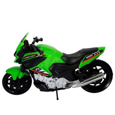 Imagem de Moto FireLight Infantil - Bs Toys