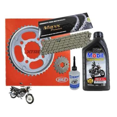 Imagem de Relacao Vaz Max Mobil 20W50 Cg Titan Fan 125 2000 A 2008