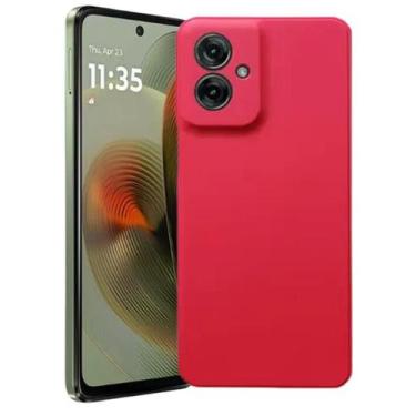 Imagem de Capa Case Capinha Silicone Aveludado Para Motorola Moto G55 5G - LXL, 