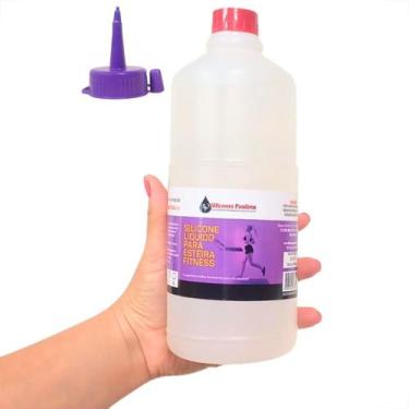 Imagem de Silicone Para Esteira Ergonometrica Lubrificante Academia 1L Academia 