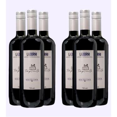 Imagem de Caixa do vinho sem álcool Tempranillo 6 unidades - La Dorni