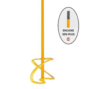 Imagem de Haste Misturador Tintas/argamassa 90x500mm Encaixe Sds-plus Metalsul