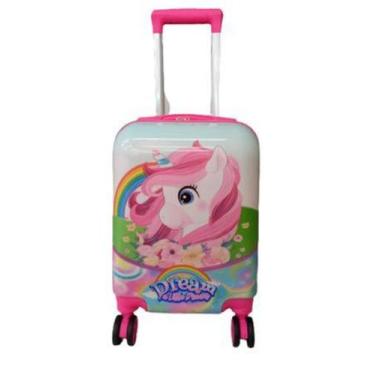 Imagem de Mala de viagem escolar infantil mldu rosa abs - Cruzeiro , rosa