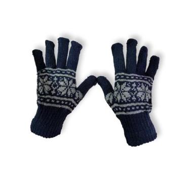 Imagem de Luva Quentinha Masculina Inverno Estampada  - Sarat Moda Indiana, Esta