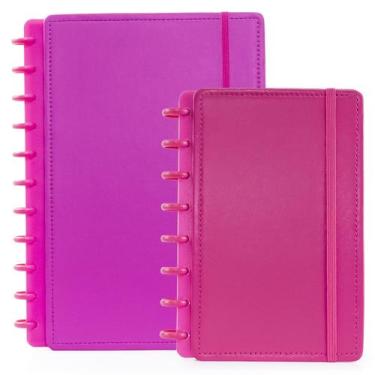 Imagem de Kit Caderno De Disco Inteligente A4 A5 Pautado Grande Diário - Hxt, Ro