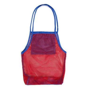 Imagem de Sacola de Praia Momis Petit Vermelha e Azul