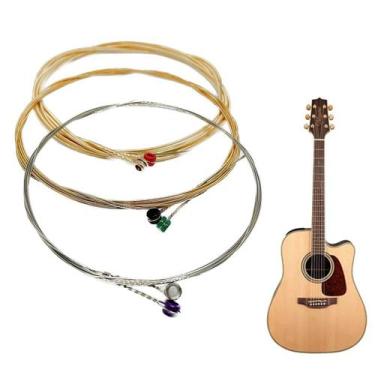 Imagem de Encordoamento em Aço Walkie 09 Cordas Para Violão - Tensão Super Leve