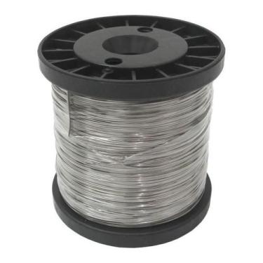 Imagem de Bobina Fio Inox Cerca Eletrica 0,45 Mm Rende 300 Metros - SUPERFINE