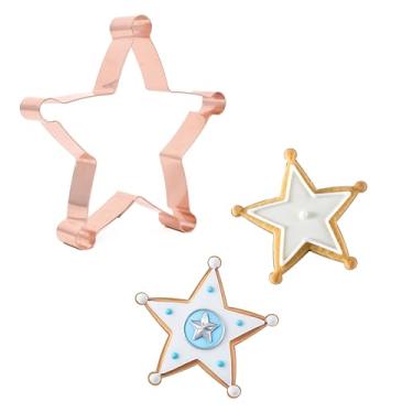 Imagem de Cortador de biscoito de crachá da polícia de xerife