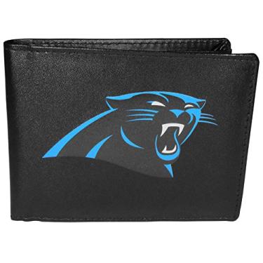 Imagem de Carteira masculina Siskiyou NFL com logotipo grande dobrável, Preto, One Size