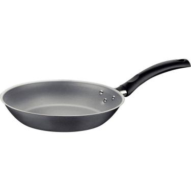 Imagem de Frigideira Tramontina Turim Em Alumínio Antiaderente Starflon Max Chumbo 30cm 2,5l Tram...