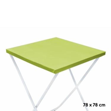 Imagem de Toalha Plástica Cobre Manchas Perolizada - 78 x 78 cm - Verde Pistache