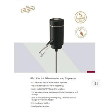 Imagem de Dispenser servidor e aerador eletrônico de Vinhos - MqB