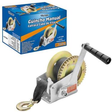 Imagem de Guincho Manual Catraca Cabo Fita Western