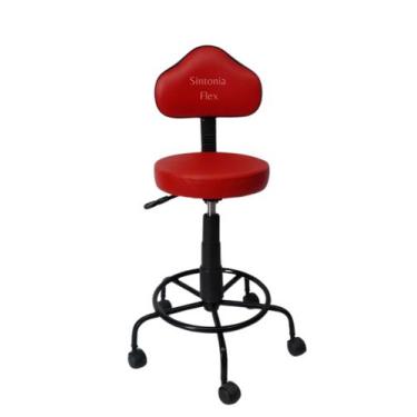 Imagem de Cadeira secretaria Verona  com regulagem de altura a gás - base de fer