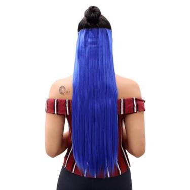 Imagem de Aplique Tic Tac Liso 70 Cm - Idêntico Ao Humano - Longo Com Volume - I