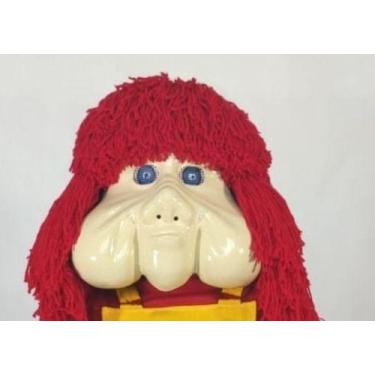 Imagem de Máscara Do Fofão,fibra,trenzinho Alegria,cab Médio. - Palhaçaria & Cia