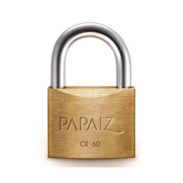Imagem de Cadeado com chave SM CR 60mm Papaiz