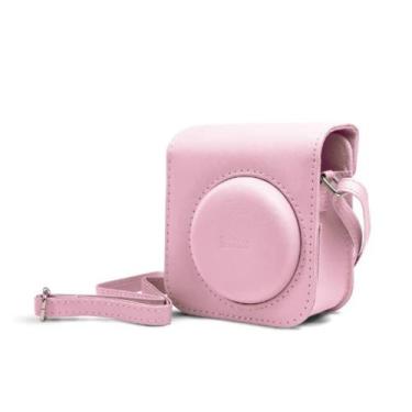 Imagem de Bolsa Estojo Camera Instax Mini 12 Original Rosa Gloss