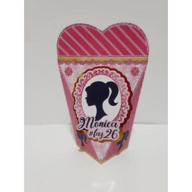 Imagem de kit 50 personalizados Barbie - orvalho Festas