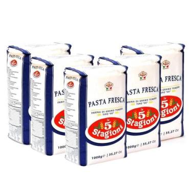 Imagem de Pack c/ 5 Farinha de trigo 00 Italiana Le 5 Stagioni - Pasta Fresca