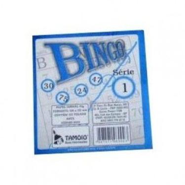Imagem de Cartela De Bingo Tamoio Azul PACK COM 15 UNIDADES
