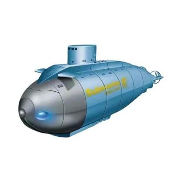 Imagem de Mini Submarino de Controle Remoto Liutong - Brinquedo Exclusivo, Azul