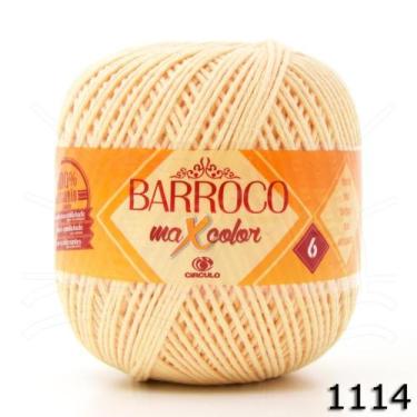 Imagem de Barbante Barroco MaxColor Candy Colors nº06 200g - CÍRCULO, 1114 - AMA