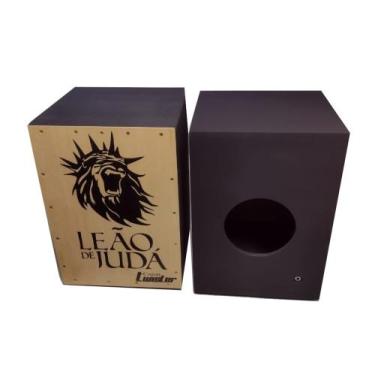 Imagem de Cajon Twister Eletroacústico, LEÃO DE JUDÁ