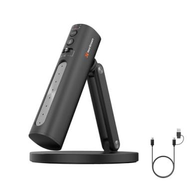 Imagem de NearStream Microfone condensador USB para PC, câmera, microfone de podcast com suporte de mesa para gravação, transmissão, matriz de 8 microfones/cancelamento de ruído/3 padrões