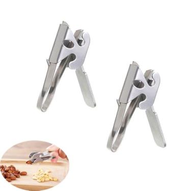 Imagem de NentMent Pacote com 2 minibolachas de pinhão, mini bolachas portáteis de pistácio, abridor de nozes, clipe de descascador, descascador para sementes de melão, sementes de girassol torradas, sementes