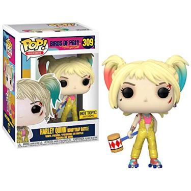 Imagem de Funko Pop! Heroes: Birds Of Prey - Harley Quinn Boobytrap Battle #309 Hot Topic Exclusive
