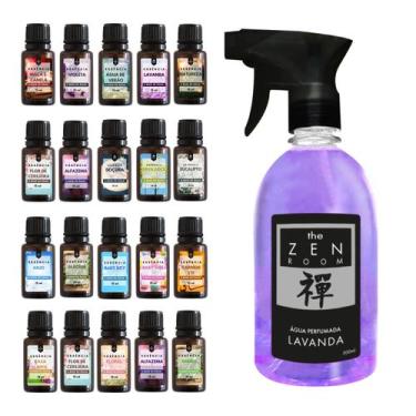 Imagem de Kit 10 Essências Para Umidificador a Base de Água 15ml  Home Spray 500