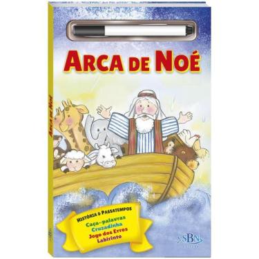 Imagem de Livro - História Bíblica e Passatempos-Esc.Apague: Arca de Noé