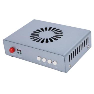 Imagem de Sintetizador HDMI, sobreposição de exibição combinador de fusor DMA, HD 240Hz, 2 entradas HDMI saídas, adaptador de hardware DMA 2K 144Hz, para salas de negociação financeira, centros de dados