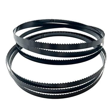 Imagem de FOXBC Lâmina De Serra De Fita 70-1/2 X 1/2 X 3 Tpi Para Sear Craftsman, Serra De Fita Rikon 10 - Pacote Com 2 Unidades