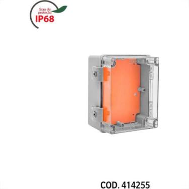 Imagem de Caixa Passagem Pvc Rohdbox Completa Ip68 Transparente 190X150X110 8881