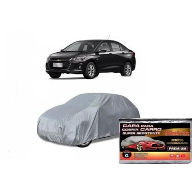 Imagem de Capa Cobrir Carro Onix Sedan e 100% Impermeável Protege Sol e Chuva - 