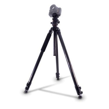 Imagem de Tripé KingJoy FC-317 com Cabeça Ball Head Q30 Fibra de Carbono 1.90m a