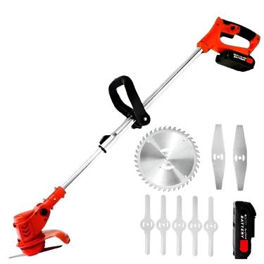 Imagem de Roçadeira Cortador De Grama 2 Bateria 48v Knakasaki Completa